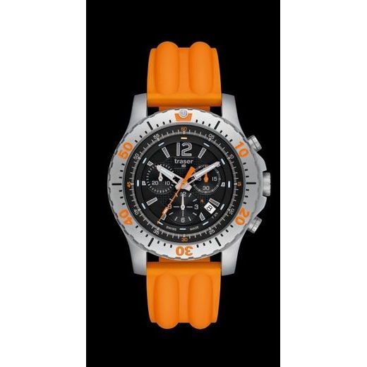 TRASER P 6602 EXTREME SPORT CHRONO ORANŽOVÁ - TRASER - MĂRCI