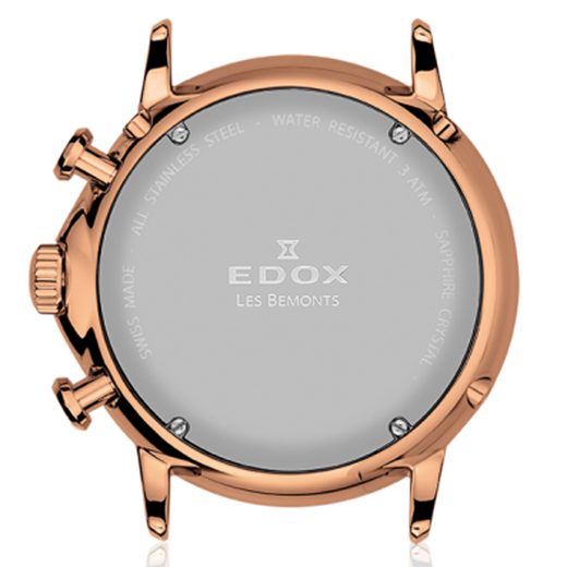 EDOX LES BÉMONTS CHRONOGRAPH COMPLICATION 10501-37R-AIR - LES BÉMONTS - ZNAČKY