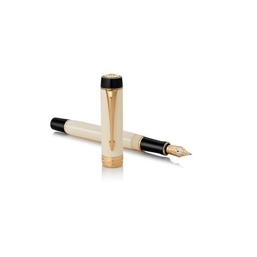 PLNICÍ PERO PARKER DUOFOLD CLASSIC IVORY & BLACK GT 1502/8131391 - FOUNTAIN PENS - ACCESSORIES