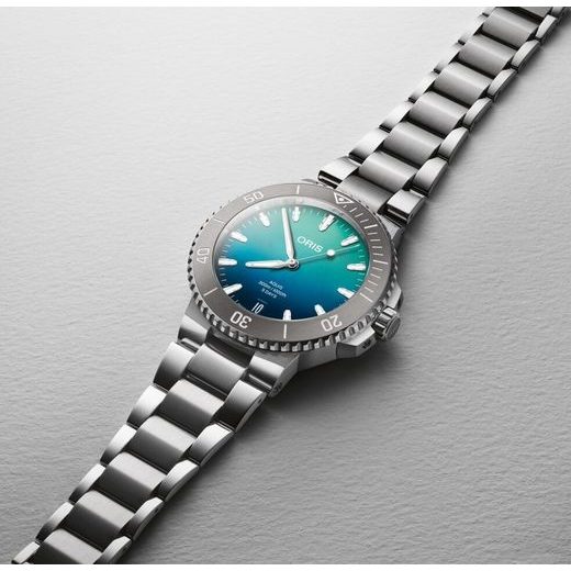 ORIS AQUIS DATE CALIBRE 400 43,5 MM GREAT BARRIER REEF LIMITED EDITION IV 01 400 7790 4185-SET - AQUIS - BRANDS