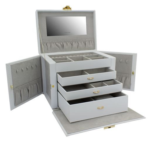 JEWELLERY BOX FRIEDRICH LEDERWAREN CAIMAN 20136-1 - JEWELLERY BOXES - ACCESSORIES