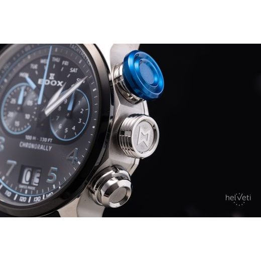 EDOX CHRONORALLY QUARTZ CHRONOGRAPH 38003-TINBU-GNBU - CHRONORALLY - ZNAČKY