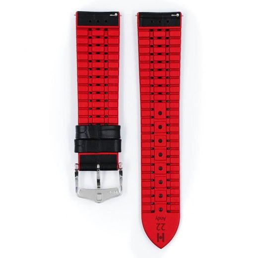 ŘEMÍNEK HIRSCH ANDY 2 - ČERNO-ČERVENÝ - STRAPS - ACCESSORIES