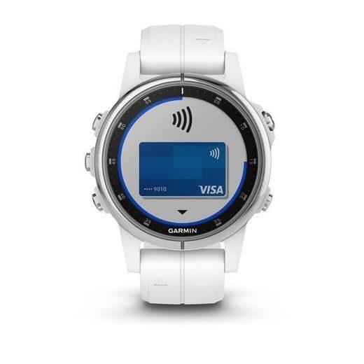 GARMIN FENIX5S PLUS SAPPHIRE WHITE, WHITE BAND 010-01987-01 - GARMIN - ZNAČKY