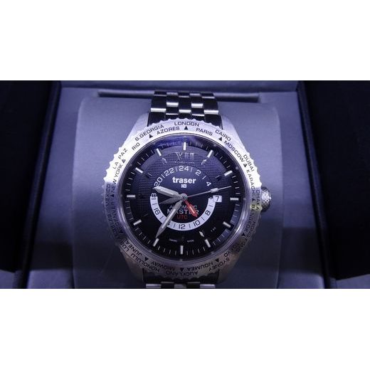 TRASER CLASSIC AUTOMATIC MASTER UTC STEEL - BAZAAR - TRASER - BRANDS