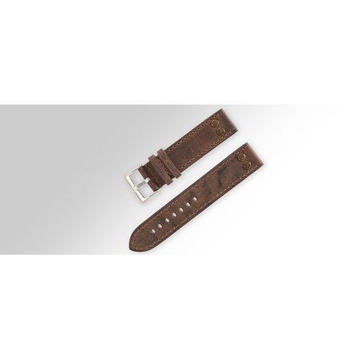 ŘEMÍNEK LACO ERBSTÜCK - STŘÍBRNÁ SPONA (20MM - XL) - BAZAR - ŘEMÍNKY - OSTATNÍ