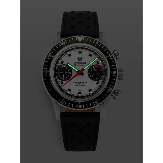 NIVADA GRENCHEN CHRONOMASTER SINGER NEWMAN - INTER. BEZEL - MANUAL - CHRONOMASTER - BRANDS