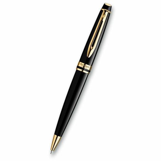 KULIČKOVÉ PERO WATERMAN EXPERT BLACK LACQUER GT 1507/2951700 - BALLPOINT PENS - ACCESSORIES