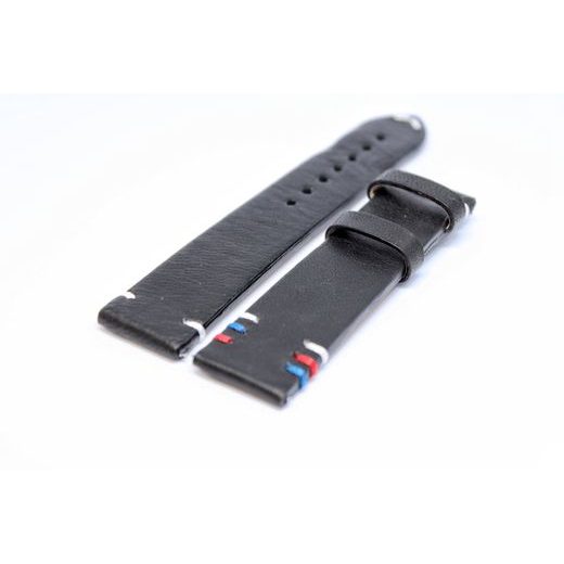 ŘEMÍNEK BIATEC TRIKOLORA ČR/SR 20 MM ČERNÝ - STRAPS - ACCESSORIES