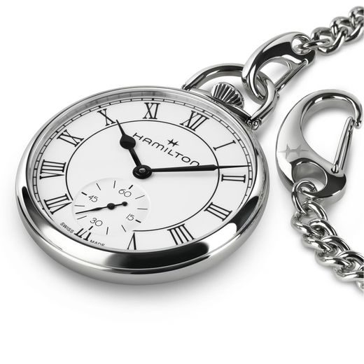 HAMILTON AMERICAN CLASSIC LANCASTER SPECIAL EXCLUSIVE POCKET WATCH H89819120 - AMERICAN CLASSIC - BRANDS