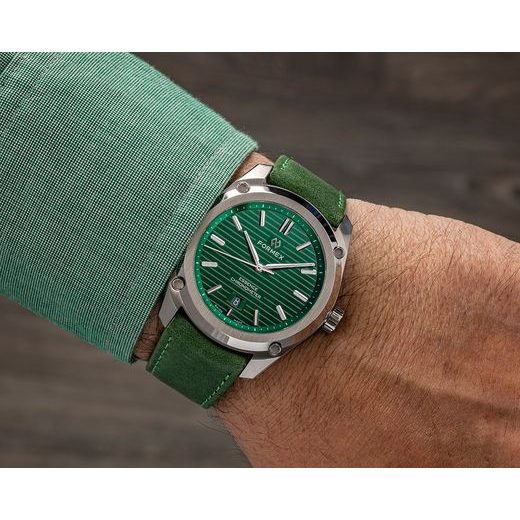 FORMEX ESSENCE FORTYTHREE AUTOMATIC CHRONOMETER GREEN 0330.1.6300.100 - ESSENCE - BRANDS