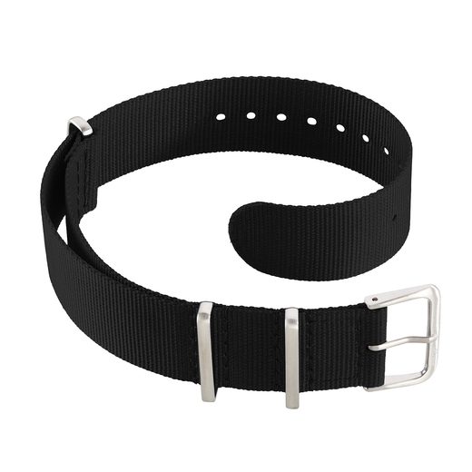 ŘEMÍNEK LACO NATO NYLONOVÝ ČERNÝ - ŘEMÍNKY - OSTATNÍ