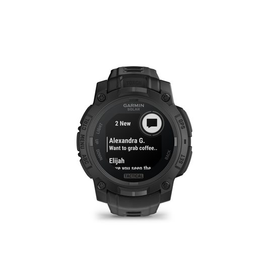 GARMIN INSTINCT® 3 – 45 MM, SOLAR, TACTICAL EDITION BLACK S ŘEMÍNKEM BLACK 010-02934-50 - INSTINCT 3 - ZNAČKY