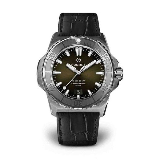 FORMEX REEF 39,5 AUTOMATIC CHRONOMETER GREEN DIAL - REEF - BRANDS