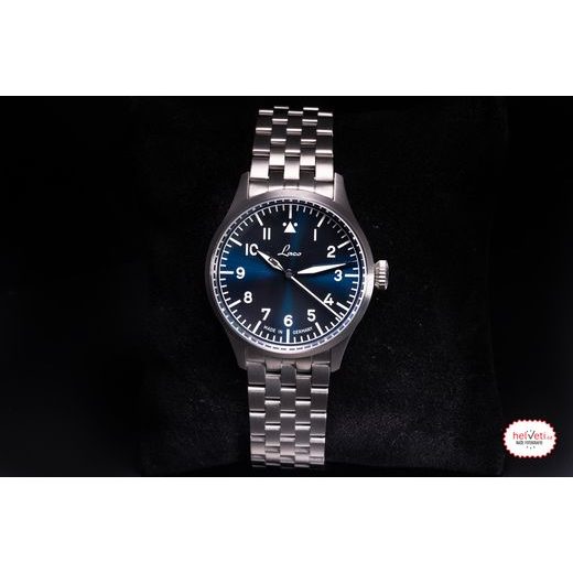 LACO FLIEGER STUTTGART PRO BLAU 40 AUTOMATIC STEEL BRACELET - FLIEGER PRO - ZNAČKY