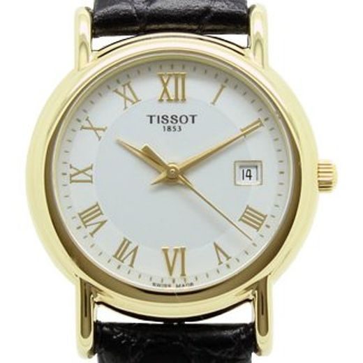 TISSOT CARSON QUARTZ 18K GOLD T71.3.129.13 - TISSOT - ZNAČKY