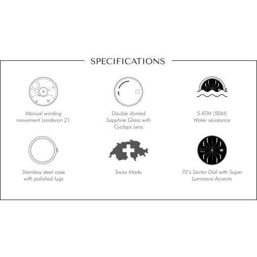 NIVADA GRENCHEN ANTARCTIC SPIDER BLACK 35 MM - ANTARCTIC - BRANDS