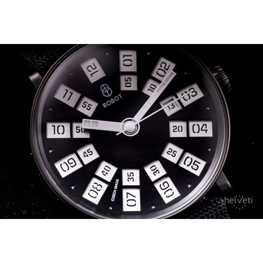 ROBOT GRAPHIC ANALOG BLACK - GRAPHIC ANALOG - BRANDS