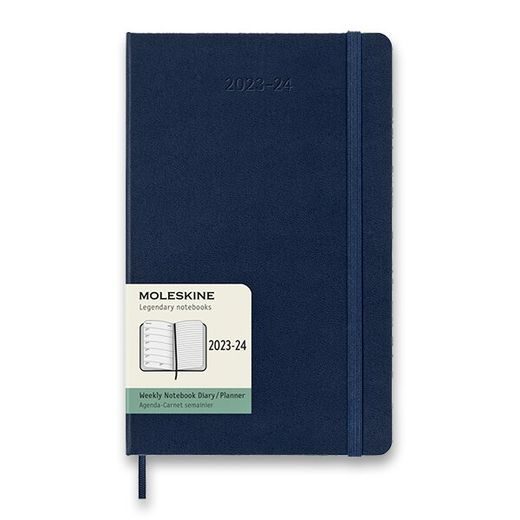 18MĚSÍČNÍ DIÁŘ MOLESKINE 2023-24 - L, TVRDÉ DESKY - DIARIES AND NOTEBOOKS - ACCESSORIES