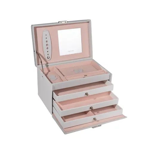 FRIEDRICH LEDERWAREN CLASSICO ROSÉ JEWELLERY CASE 23238-11 - JEWELLERY BOXES - ACCESSORIES