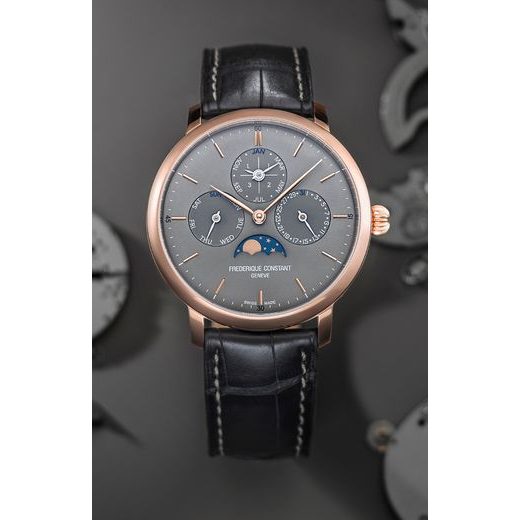 FREDERIQUE CONSTANT MANUFACTURE SLIMLINE PERPETUAL CALENDAR AUTOMATIC FC-775G4S4 - MANUFACTURE - BRANDS