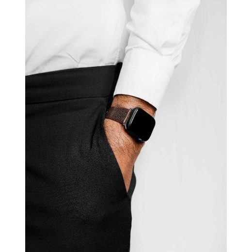 ŘEMÍNEK HIRSCH LIZARD CLASSIC - HNĚDÝ, LESK - STRAPS - ACCESSORIES