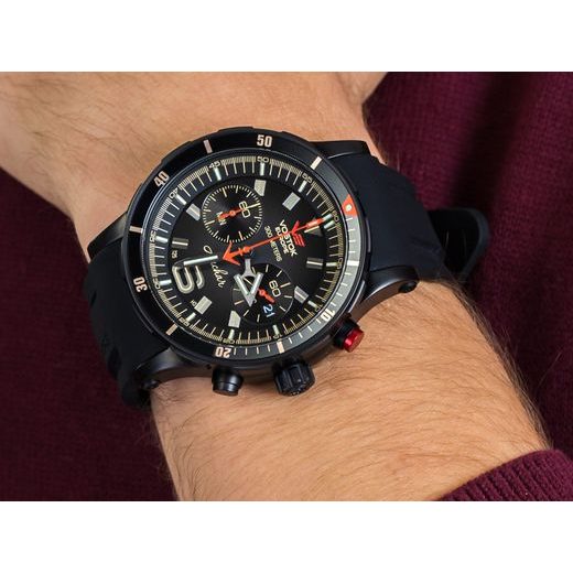 VOSTOK EUROPE ANCHAR SUBMARINE CHRONO LINE 6S21/510C582 - ANCHAR SUBMARINE - ZNAČKY