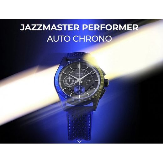HAMILTON JAZZMASTER PERFORMER AUTO CHRONO H36646780 - JAZZMASTER - BRANDS