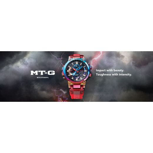 CASIO MT-G MTG-B1000VL-4AER VOLCANIC LIGHTNING SERIES LIMITED EDITION - MT-G - ZNAČKY