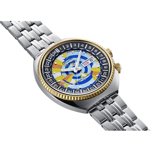 ORIENT RA-AA0E08Y WORLD MAP 75TH ANNIVERSARY LIMITED EDITION - REVIVAL - BRANDS