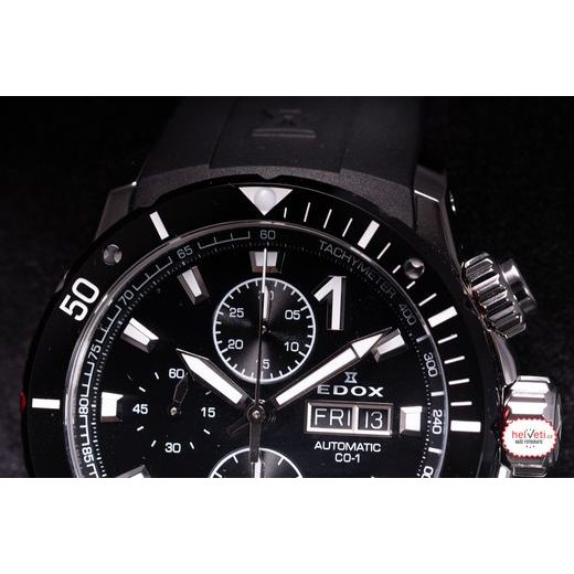 EDOX CO-1 CHRONOGRAPH AUTOMATIC 01128-3NRCA-NN - CO-1 - BRANDS