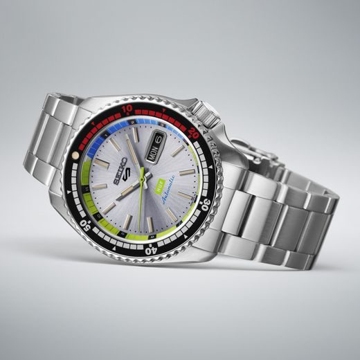 SEIKO 5 SPORTS SRPL33K1 X HUF LIMITED EDITION - SEIKO 5 SPORTS 2019 - MĂRCI