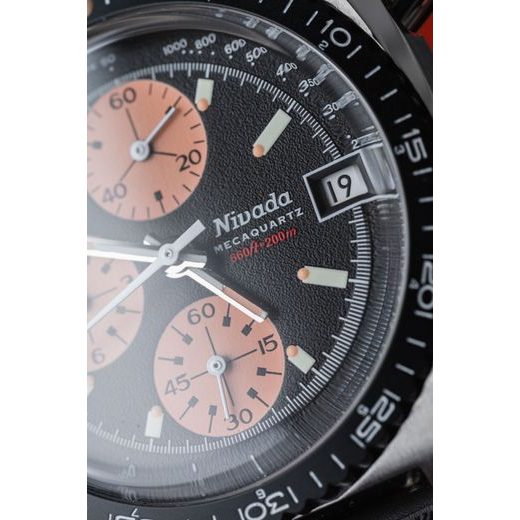 NIVADA GRENCHEN CHRONOSPORT MECAQUARTZ SALMON - AUTOCHRON - ZNAČKY