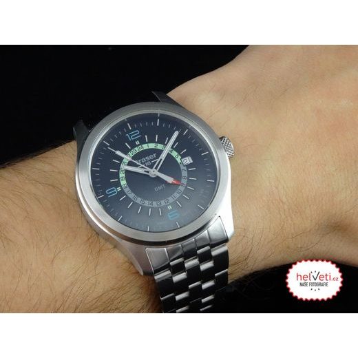 TRASER AURORA GMT SILVER - STEEL - CLASSIC - BRANDS