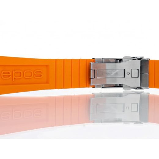 KAUČUKOVÝ ŘEMÍNEK EPOS ORANŽOVÝ 22 MM - ŘEMÍNKY - OSTATNÍ