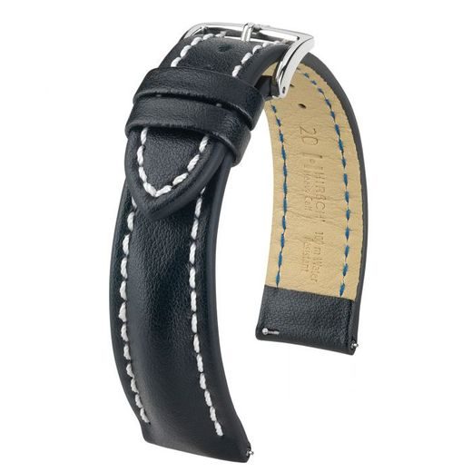 ŘEMÍNEK HIRSCH HEAVY CALF 2 - ČERNÝ - STRAPS - ACCESSORIES