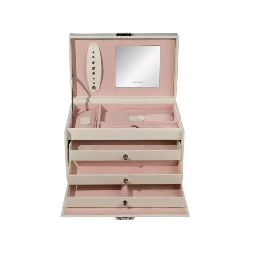 FRIEDRICH LEDERWAREN CLASSICO ROSÉ JEWELLERY CASE 23238-13 - JEWELLERY BOXES - ACCESSORIES