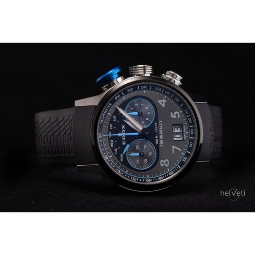 EDOX CHRONORALLY QUARTZ CHRONOGRAPH 38003-TINBU-GNBU - CHRONORALLY - ZNAČKY