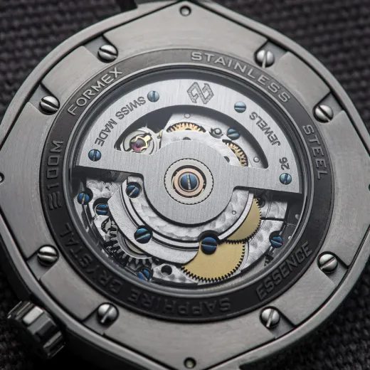 FORMEX ESSENCE THIRTYNINE AUTOMATIC CHRONOMETER BLACK - ESSENCE - ZNAČKY