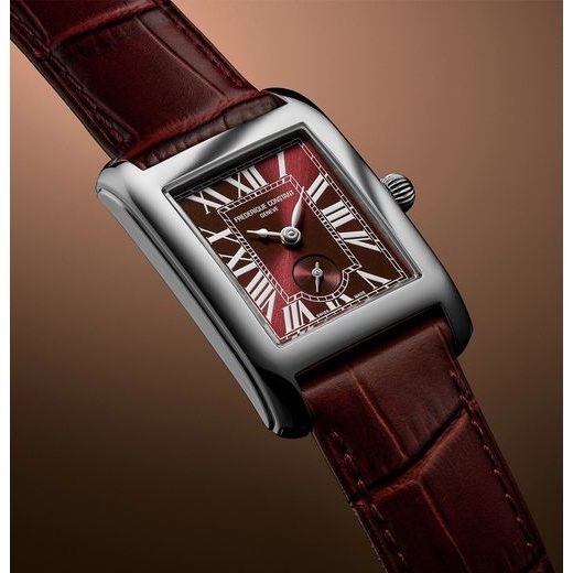 FREDERIQUE CONSTANT CLASSICS CARRÉE SMALL SECONDS QUARTZ FC-235BRG2C6 - CLASSICS LADIES - MĂRCI