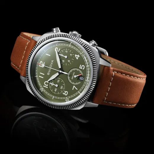 BULOVA MILITARY CHRONOGRAPH 96B482 VWI SPECIAL EDITION - PRECISIONIST - ZNAČKY
