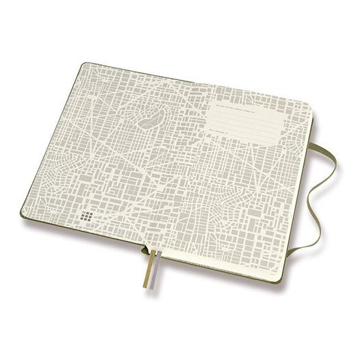 ZÁPISNÍK MOLESKINE PASSION TRAVEL JOURNAL KHAKI - TVRDÉ DESKY 1331/1517140 - DIÁŘE A ZÁPISNÍKY - OSTATNÍ