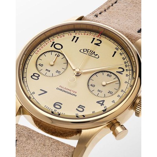 PRIM JANSKÝ PULSOMETER CHRONOGRAPH 39 W03P.13283.E - QUARTZ - BRANDS