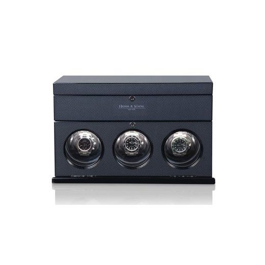 WATCH WINDER HEISSE & SÖHNE LOOP CARBON 70019-244.67 - WATCH WINDERS - ACCESSORIES