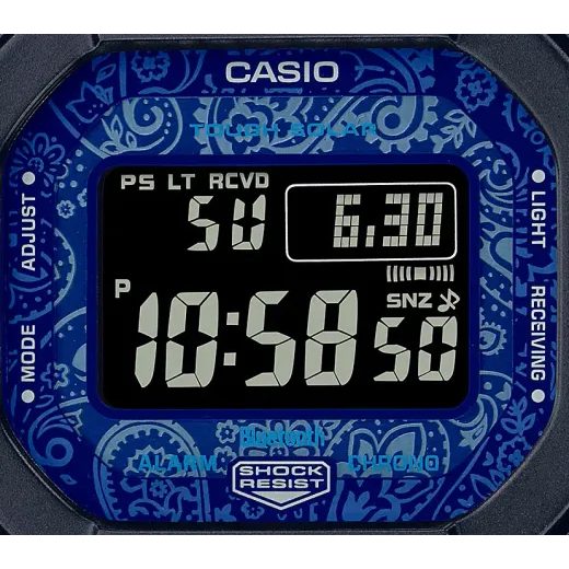 CASIO G-SHOCK GW-B5600BP-1ER BLUE PAISLEY SERIES - G-SHOCK - ZNAČKY