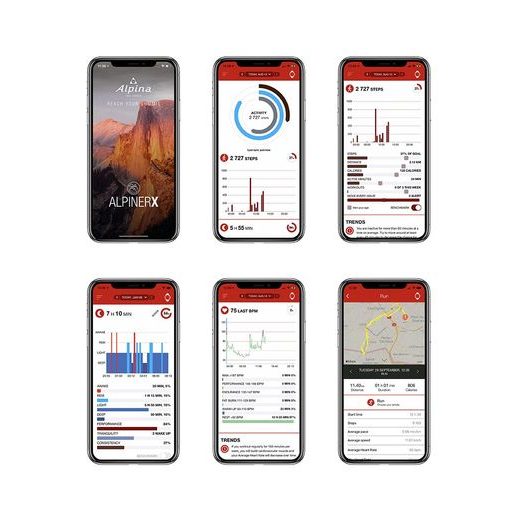 ALPINA ALPINERX ALIVE HOROLOGICAL SMARTWATCH AL-284LBBW5SAQ6 - ALPINA - ZNAČKY