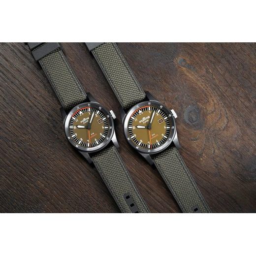 FORTIS FLIEGER F-39 WERK 7 TACTICAL GREEN LIMITED EDITION F4220029 - FLIEGER - BRANDS