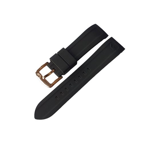 SILIKONOVÝ ŘEMÍNEK VOSTOK EUROPE 22MM PRO MODELY ROCKET N-1 - ZLATÁ SPONA - ŘEMÍNKY - OSTATNÍ