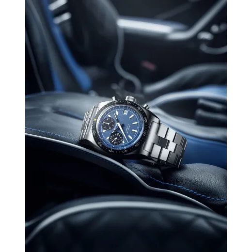 NIVADA GRENCHEN AUTOCHRON BLUE AUTOMATIC - AUTOCHRON - BRANDS