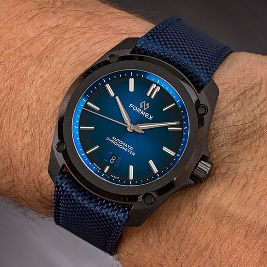 FORMEX ESSENCE LEGGERA FORTYTHREE AUTOMATIC CHRONOMETER ELECTRIC BLUE - ESSENCE LEGGERA - ZNAČKY